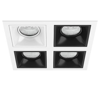 Светильник точечный встраиваемый Lightstar Domino D54606070707 50Вт GU5.3