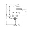 Смеситель для раковины VITRA Origin A4255626 медь