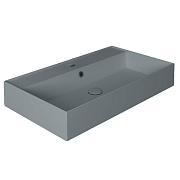 Раковина накладная SIMAS Agile AG81 cemento matt*1 81х46см