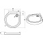 Душевой поддон AM-PM Like W83T-333-095W 95х95см