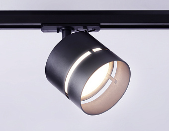 Трековый светильник Ambrella Track System GL5377 12Вт GX53 чёрный для однофазного трека