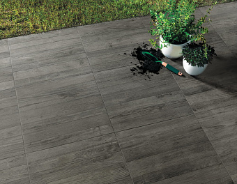 Неполированный керамогранит Atlas Concord Италия Axi ADU7 Grey Timber LASTRA 20 45х90см 0,81кв.м.