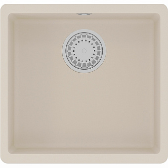 Мойка кухонная LEMARK SINARA 440-U 9910072 42х44см шампань