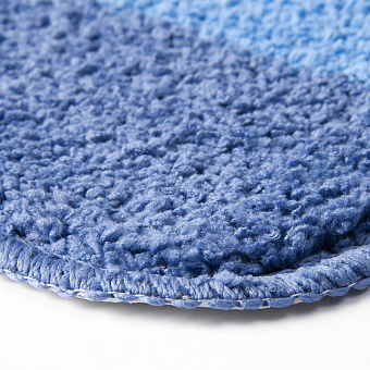 Коврик для ванной WASSERKRAFT Lopau BM-1101 75х45см синий