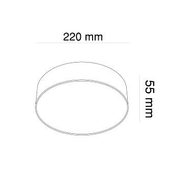 Светильник потолочный Maytoni Zon C032CL-L32W4K 27,3Вт LED