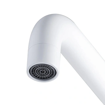 Смеситель для кухни Maxonor PL4087-8 поворотный излив белый