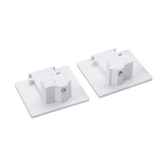 Заглушка шинопровода EGLO 60155 белый для однофазного трека