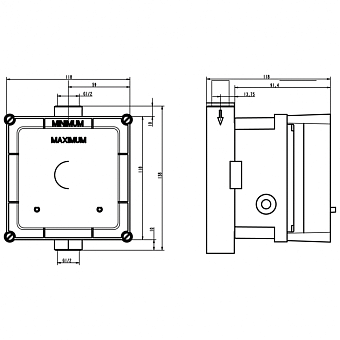 Панель смыва IDEAL STANDARD PROXIMITY A3795NU Neutral