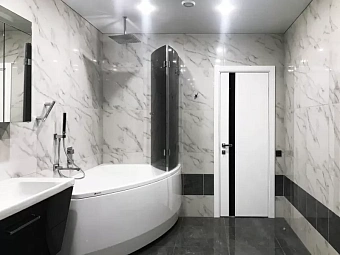 Полированный керамогранит KERAMA MARAZZI Монте Тиберио SG564522R бежевый/серый 60х119,5см 2,151кв.м.