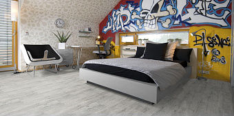 Пробковый пол CORKSTYLE WOOD-GLUE 915х305х6мм Castle Oak White Castle Oak White_GLUE 3,36кв.м