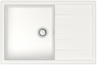 Мойка кухонная Azario Vision CS00078337 75х50,5см белый