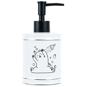 Дозатор FIXSEN Teddy FX-600-1 Белый/чёрный