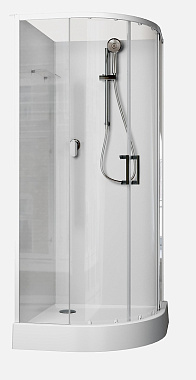 Душевая кабина AQUANET Passion EVO 267252 90х90х202см стекло прозрачное