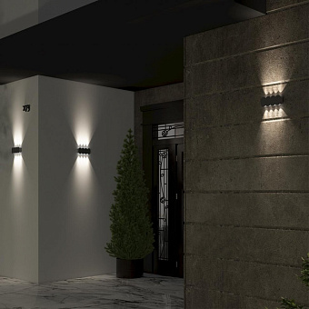 Светильник фасадный Novotech STREET 358561 8Вт IP54 LED темно-серый