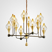Люстра ImperiumLOFT Flame 193209-26 480Вт 12 лампочек E14