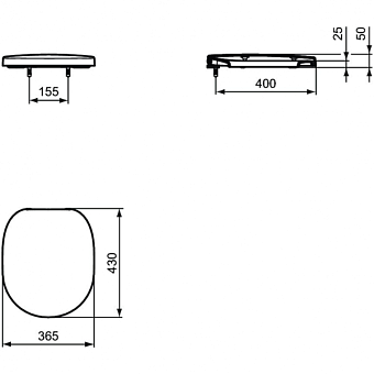 Инсталляция с унитазом IDEAL STANDARD CONNECT 3в1 W220101