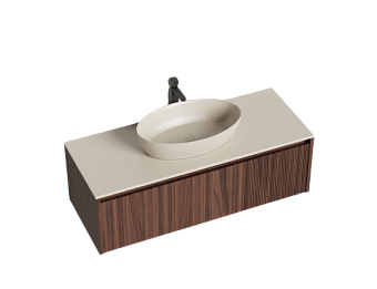 Тумба под раковину подвесная SALINI DOMINO 27D212 120х50х40см