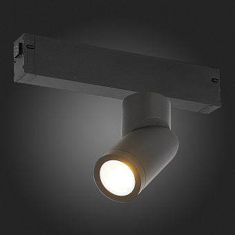 Трековый светильник ST Luce SKYLINE 220 ST506.402.01 50Вт GU10 чёрный для однофазного трека