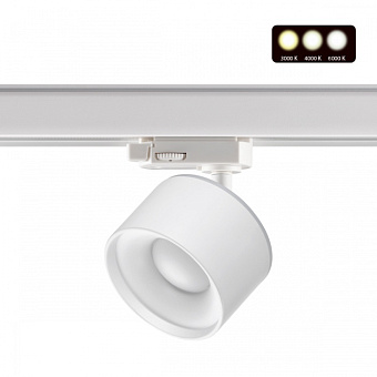 Трековый светильник Novotech GIRO 358976 15Вт LED белый для трёхфазного трека