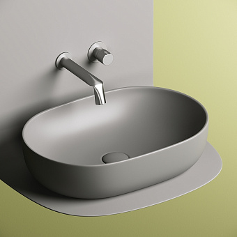 Раковина накладная Ceramica Nova ELEMENT CN6047MH 60х41,5см