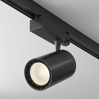 Трековый светильник Maytoni Vuoro TR029-3-26W3K-W-B 26Вт LED чёрный для трёхфазного трека