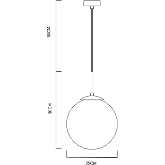 Светильник подвесной Arte Lamp VOLARE A1563SP-1CC 60Вт E27