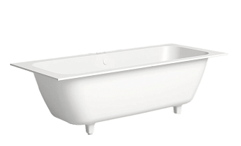 Ванна каменная SALINI ORLANDO 103211G S-Sense глянцевая 191,1х80см отдельностоящая