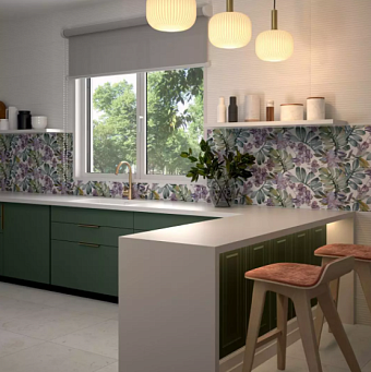 Бордюр KERAMA MARAZZI Бела-Виста SPA046R голубой светлый матовый обрезной 2,5х30см 0,007кв.м.