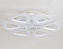 Люстра потолочная Ambrella ACRYLICA Original FA4518 80Вт 6 лампочек LED