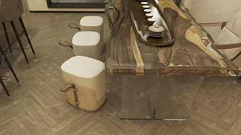 Ламинат Alpine Floor HERRINGBONE 12 Калабрия LF105-09 600х101х12мм 34 класс 1,32кв.м