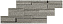Керамическая мозаика Atlas Concord Италия Klif AN7M Grey Brick 3D 28х55см 0,62кв.м.