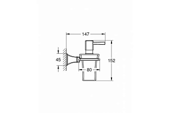 Дозатор GROHE GRANDERA 40627IGO золото/хром