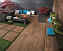 Неполированный керамогранит Atlas Concord Италия Etic Pro AV44 Etic Noce Hickory LASTRA 20mm 30х120см 0,72кв.м.