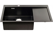 Мойка кухонная MELANA ProfLine D7851HB-L 78х51см графит