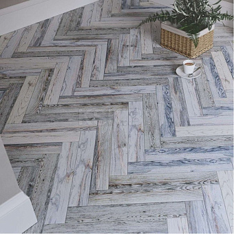 Матовый керамогранит BERYOZA CERAMICA Монреаль 614519 голубой 14,7х59,4см 1,325кв.м.