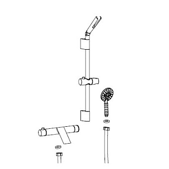 Душевая система RGW Shower Panels 30140123-01 SP-23 хром
