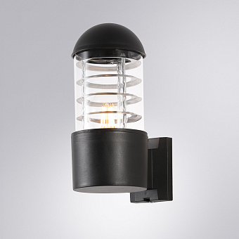 Светильник фасадный Arte Lamp COPPIA A5217AL-1BK 20Вт IP44 E27 чёрный