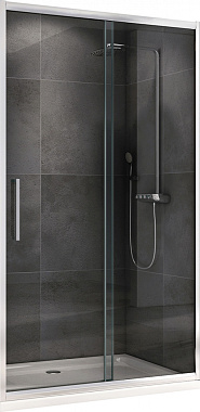 Душевая дверь Abber Schwarzer Diamant AG30110H 195х110см стекло прозрачное