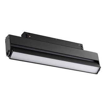 Трековый светильник Novotech SHINO 358539 12Вт LED чёрный для однофазного трека