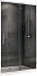 Душевая дверь Abber Schwarzer Diamant AG30110H 195х110см стекло прозрачное