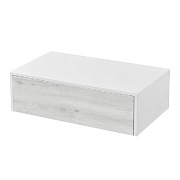 Комод Акватон Сакура 1A236603SKW80 47х79,7х24см белый глянцевый/ольха наварра