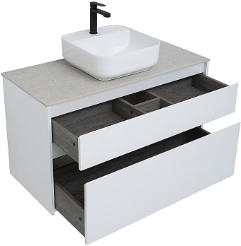 Тумба под раковину напольная AQUANET Nova Lite 249940 43,5х95х56,2см