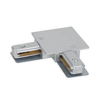 Коннектор Elektrostandard a050164 TRCM-1-1-L-CH серебряный для однофазного трека