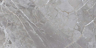 Полированный керамогранит Global Tile Ravenna_GT GT120608109HPR тёмно-серый 60х120см 1,44кв.м.