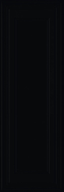Настенная плитка KERAMA MARAZZI Синтра 14052R панель чёрный матовый обрезной 40х120см 1,44кв.м. матовая