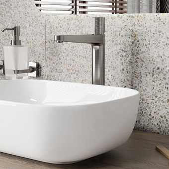 Смеситель для раковины WASSERKRAFT Tauber 6400 6403H никель
