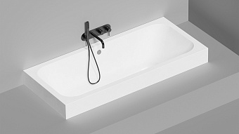 Ванна каменная SALINI ORLANDA 103213MRH 170х75см встраиваемая