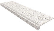 Плитка для ступеней ESTIMA Cosmos Set/Steptrade/CM00_NS/33x120/S1/Riser/CM00_NS/14,5 White 120х33смкв.м. неполированная