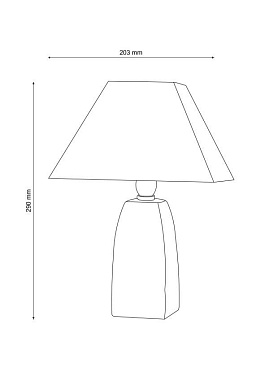 Настольная лампа Lucia Tucci HARRODS T946.1 60Вт E14