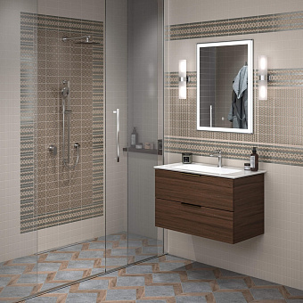 Тумба под раковину подвесная KERAMA MARAZZI Piano PI.F.85.OLM 47х85х50,5см